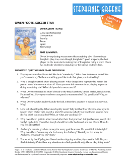 Owen Foote, Soccer Star
