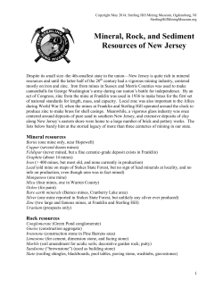 Mineral, rock, and s.. - Sterling Hill Mining Museum