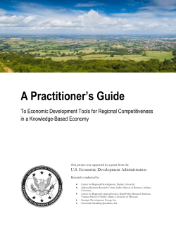 A Practitioner`s Guide to Economic Development