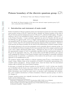 Poisson boundary of the discrete quantum group A_u (F)^