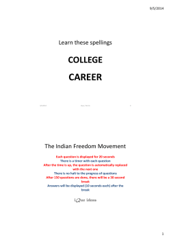 CAREER - iQue ideas