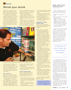 Shrink your shrink - Richter Communications