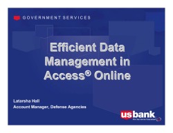 G O V E R N M E N T S E R V I C E S