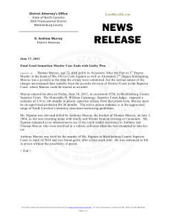 news release