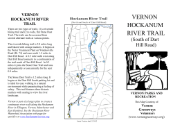 Dart Hill South - Vernon Greenways Volunteers