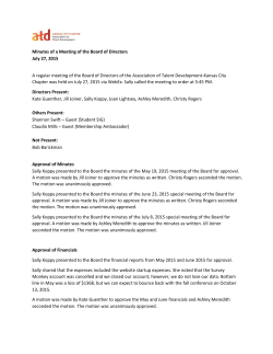 July (27) 2015 - ATD Kansas City