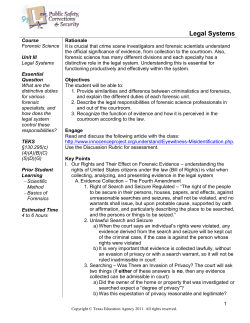 Legal Systems