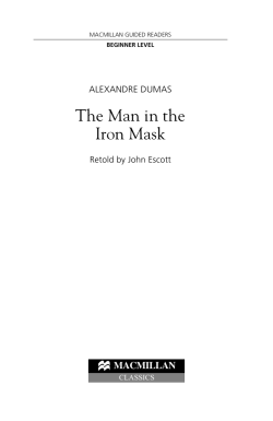 The Man in the Iron Mask - Macmillan Education eBooks