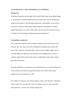 30. The cosmopolitan condition