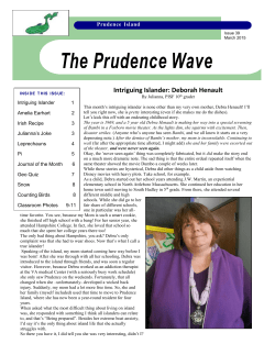 March 2015 - Prudence Island School Foundation