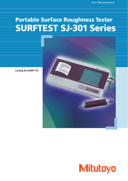 SURFTEST SJ-301 Series