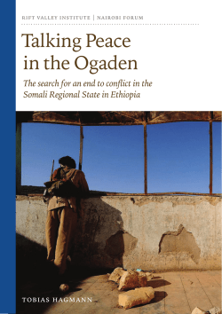 Talking Peace in the Ogaden