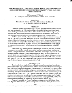 Integrated use of continuous seismic-reflection