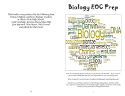 Biology EOC Prep - Issaquah Connect