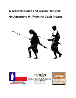 A Teachers Guide and Lesson Plans for