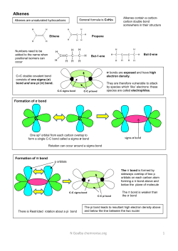 6.3. alkenes