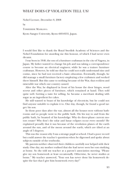 Read the Nobel Lecture