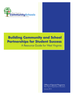 Building Community and School Partnerships for Student