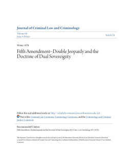 Fifth Amendment - Northwestern University School of Law Scholarly