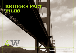 BRIDGES fact fIlES - Expedition Workshed