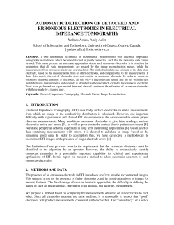 AUTOMATIC DETECTION OF DETACHED AND ERRONEOUS