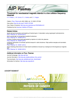 Threshold for neoclassical magnetic islands in a low