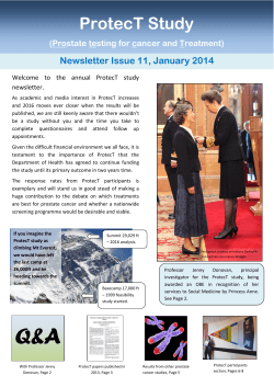 Newsletter Issue 11, January 2014