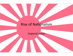 Nationalism Japan