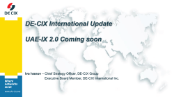 presentation - UAE-IX