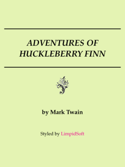 adventures of huckleberry finn