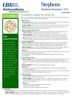 2015 March Wellness Works Newsletter