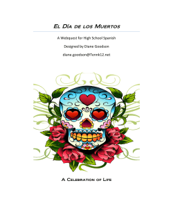 El D&iacute;a de los Muertos