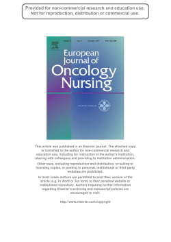 Anticipating an altered appearance: Women undergoing