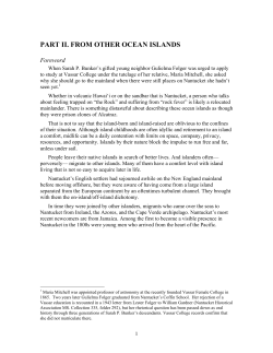 Part 1. Across the Pacific and Atlantic Oceans