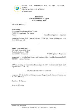 DECISION of the Second Board of Appeal of 25 February