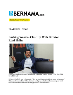 BERNAMA.com - Rodman Pictures Pty Ltd