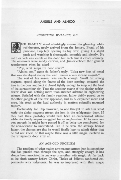 Angels and Alnico - Dominicana Journal