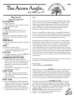 2010 Week 7 - Old Oak Family Farm