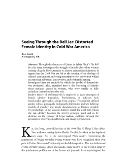 Seeing Through the Bell Jar: Distorted Female Identity in