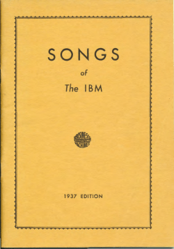 Songs of the IBM