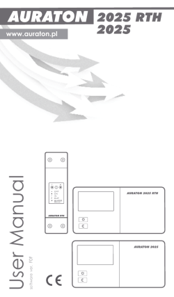 Manual &ndash; AURATON 2025