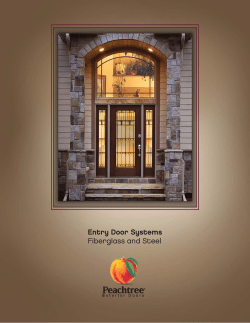 Entry Door Systems Fiberglass and Steel
