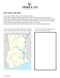 facts about lake volta