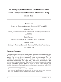 A comparison of different alternatives using microdata (PDF