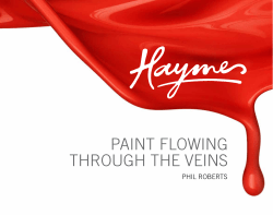 paint flowing through the veins