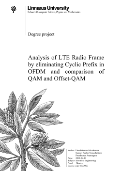 Analysis of LTE Radio Frame by eliminating Cyclic Prefix in OFDM