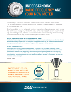 understanding radio frequency and your new meter