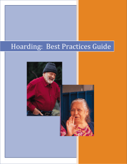 Hoarding: Best Practices Guide