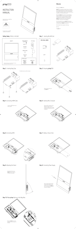 pi-topCEED INSTRUCTION MANUAL
