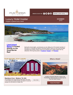 Luxury Hotel Insider